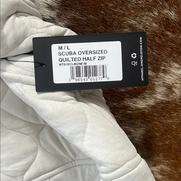 Lululemon/Peloton Scuba Oversized Quilted Half Zip - Picture 2 of 9